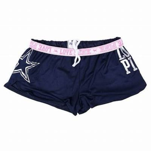 Victoria’s Secret Pink Limited EditionDallas Cowboys Shorts *RARE* 🏈 - Picture 2 of 9